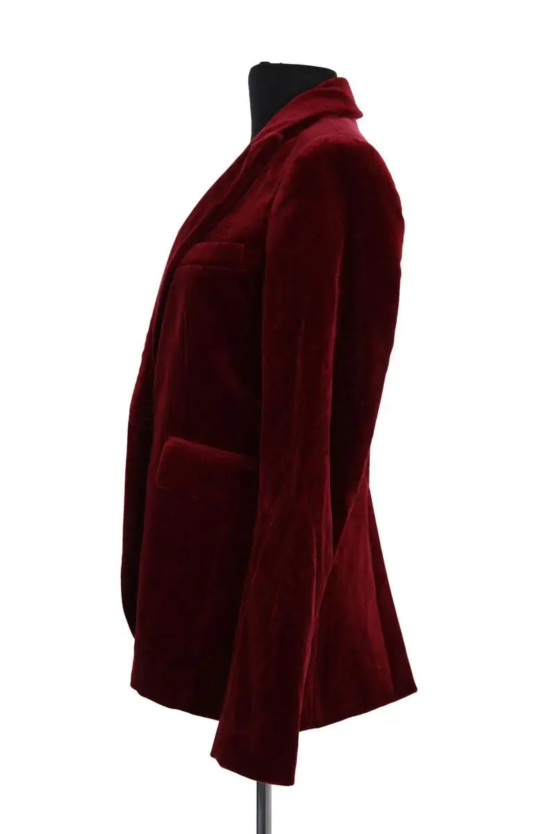 Blazer Tara Jarmon Bordeaux en Velours