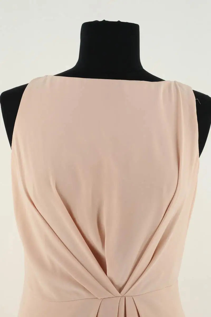 Robe Tara Jarmon Beige en Synthétique