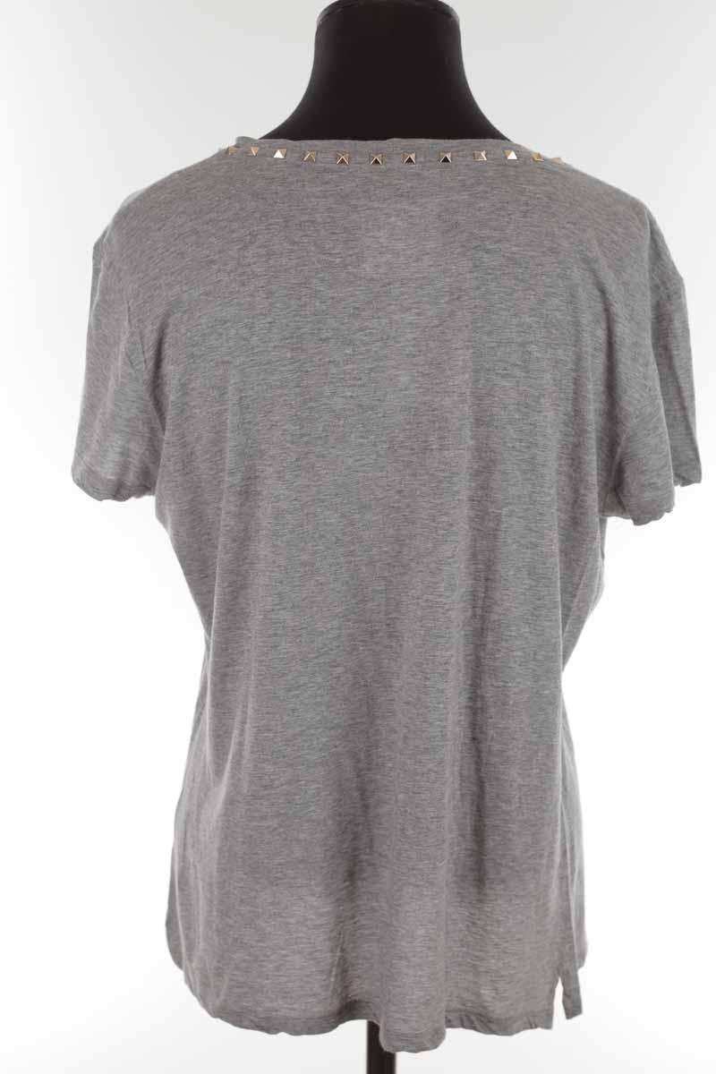 T-shirts Valentino  Gris