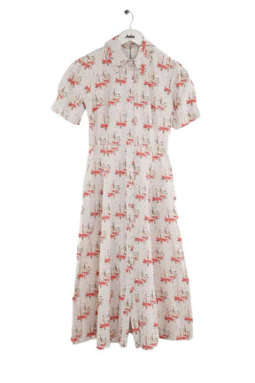 Maxi Emilia Wickstead  Blanc