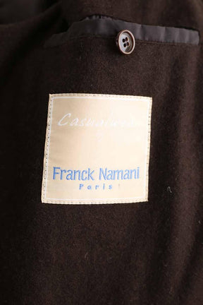 Manteau Franck Namani  Marron