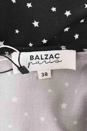Blouse Balzac Noir en Coton