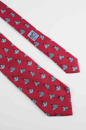 Cravate Hermès  Bordeaux