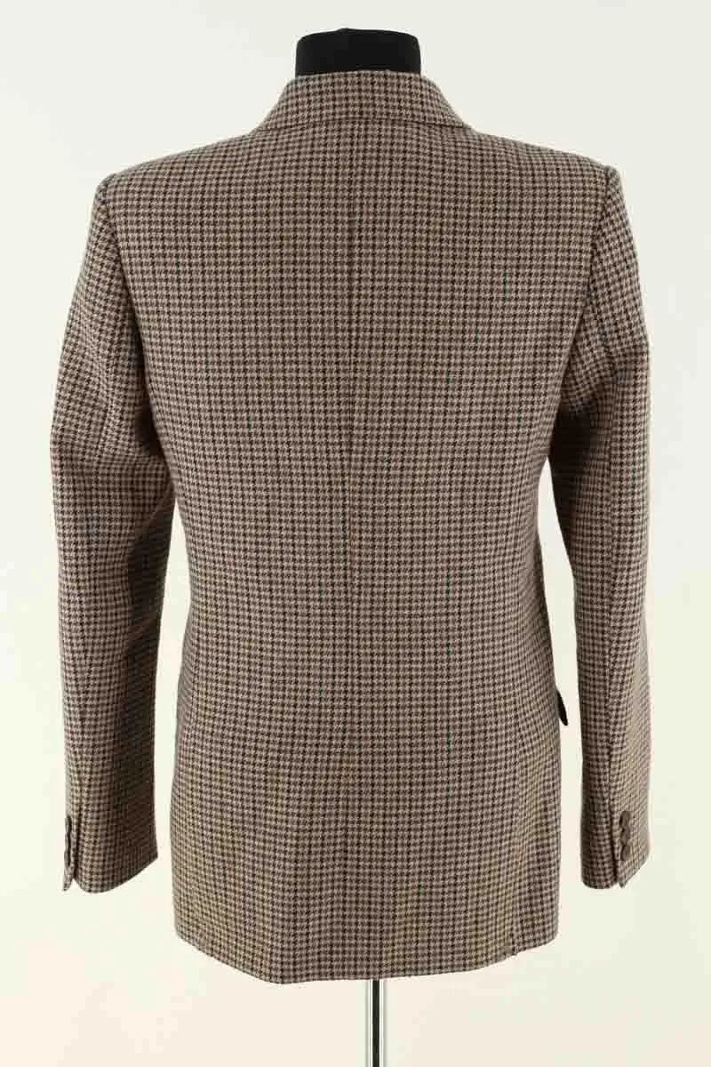Blazer Maje Marine en Laine