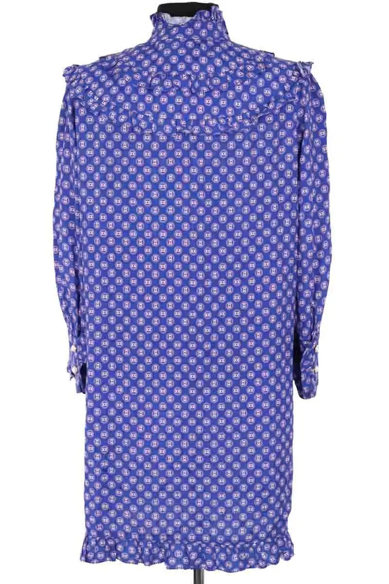 Robe Sandro Bleu en Synthétique