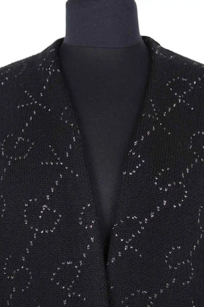 Gilet Maje Noir en Laine