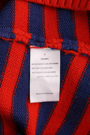 Pull Manoush Rouge en Laine