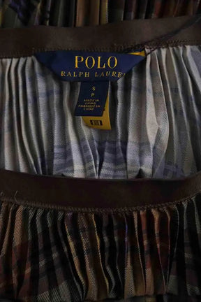 Jupe Ralph Lauren Kaki en Synthétique