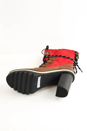 Boots à lacets Tommy Hilfiger  Rouge
