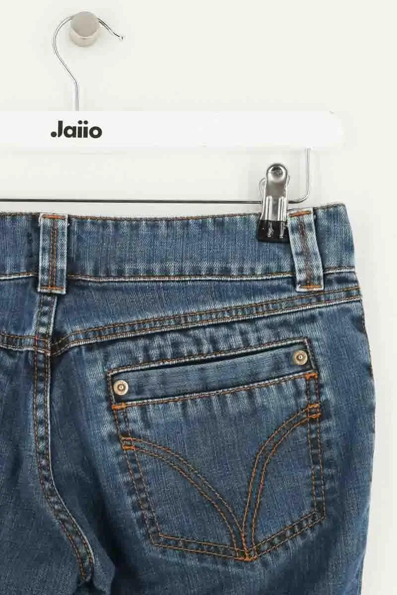 Jean droit Dolce & Gabbana Bleu en Coton