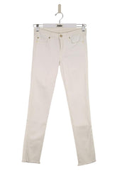 Jean 7 For All Mankind  Blanc