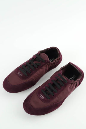Baskets Prada  Bordeaux