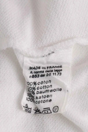 Top sans manche Lacoste Blanc en Coton
