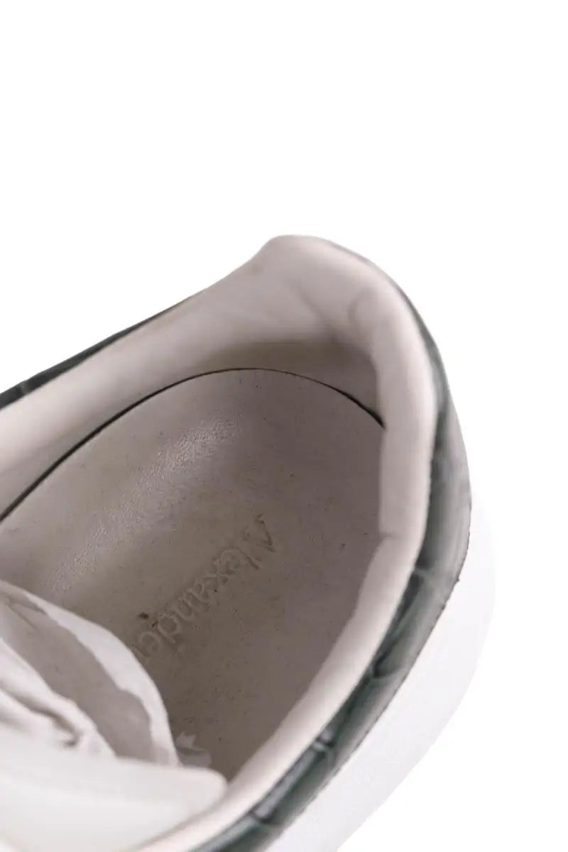 Baskets basses Alexander McQueen Oversize Blanc en Cuir