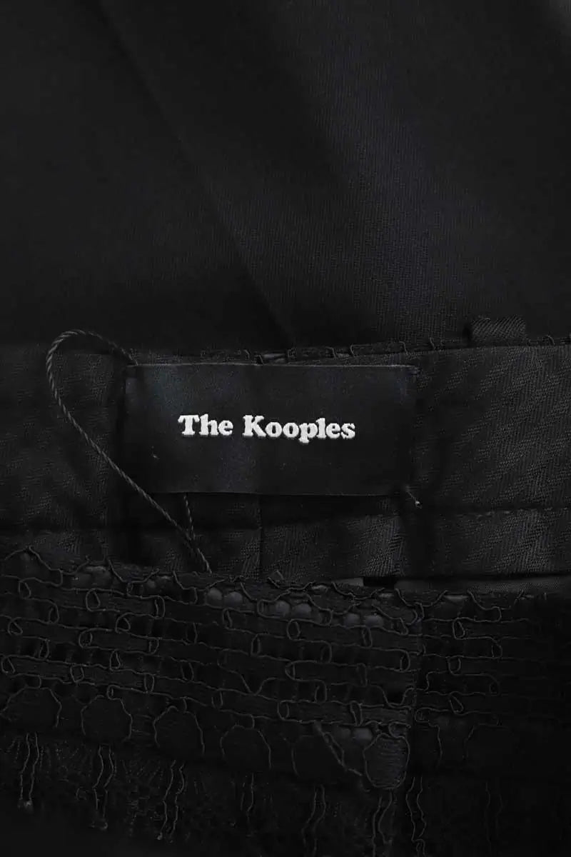 Pantalon droit The Kooples  Noir