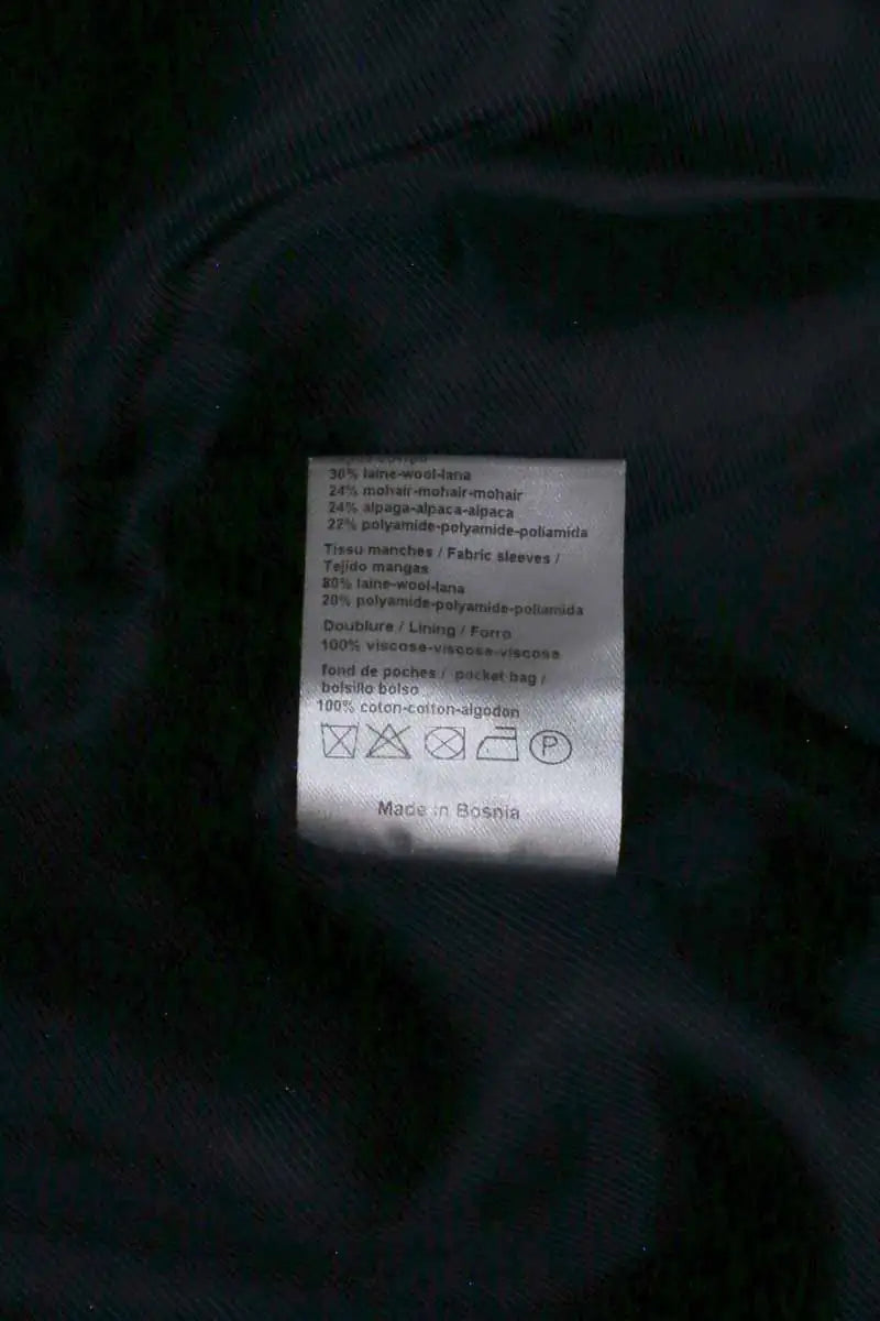 Manteau Sandro Bleu en Laine