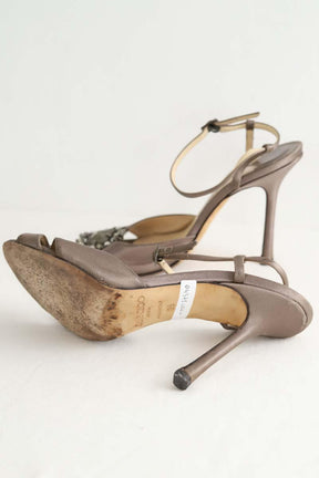 Talons Jimmy Choo  Gris