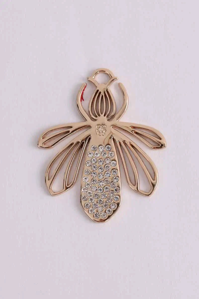 Pendentif Guerlain Doré en Métal