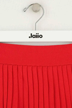 Jupe Tommy Hilfiger Rouge en Synthétique