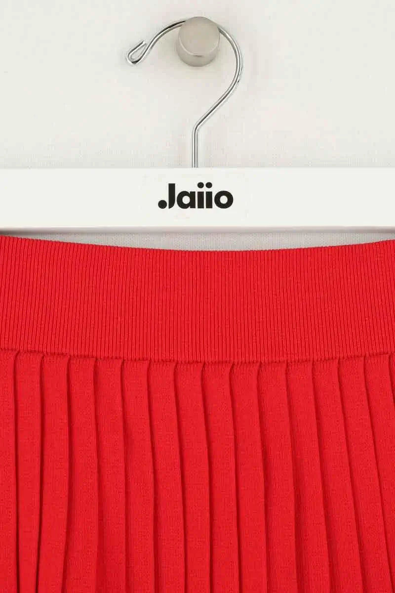 Jupe Tommy Hilfiger Rouge en Synthétique