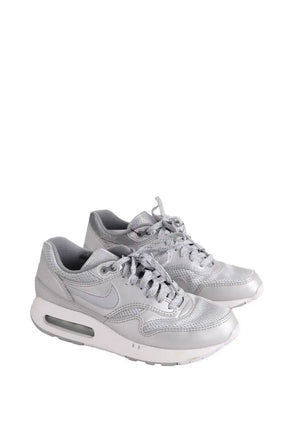 Baskets Nike Argent en Tissu