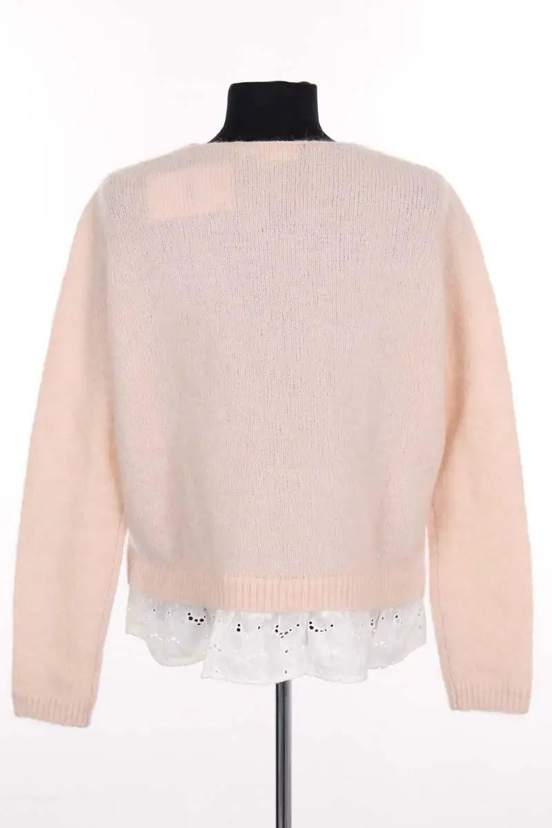 Pull Sézane Gris en Laine