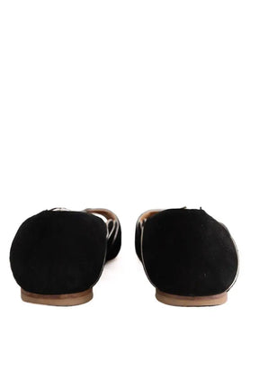 Ballerines Sézane Noir en Daim