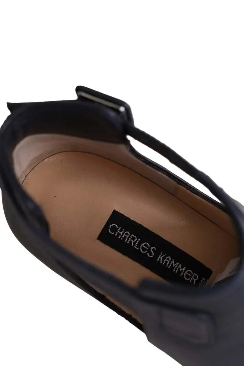 Boots Charles Kammer Bleu en Cuir
