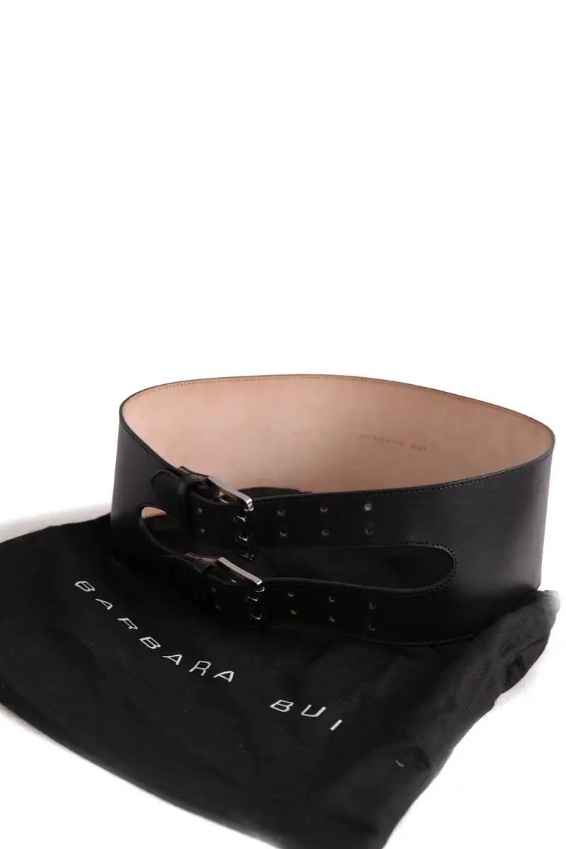 Ceinture en cuir Barbara Bui Noir en Cuir