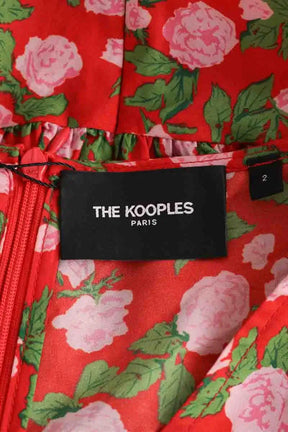 Robe The Kooples Rouge en Synthétique