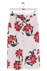 Jupe Tara Jarmon Blanc en Coton, taille S - Seconde Main