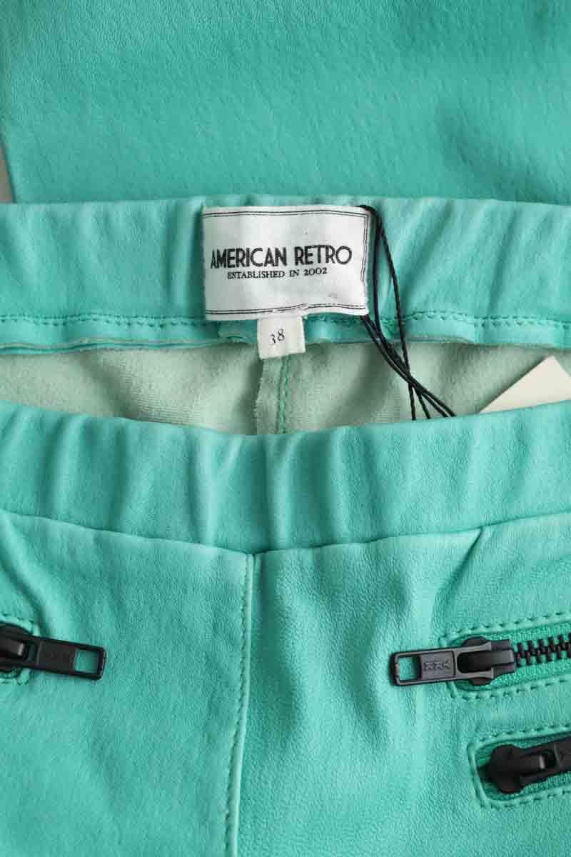 Droit American Retro  Bleu