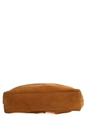 Sac porté épaule Sandro Camel en Cuir