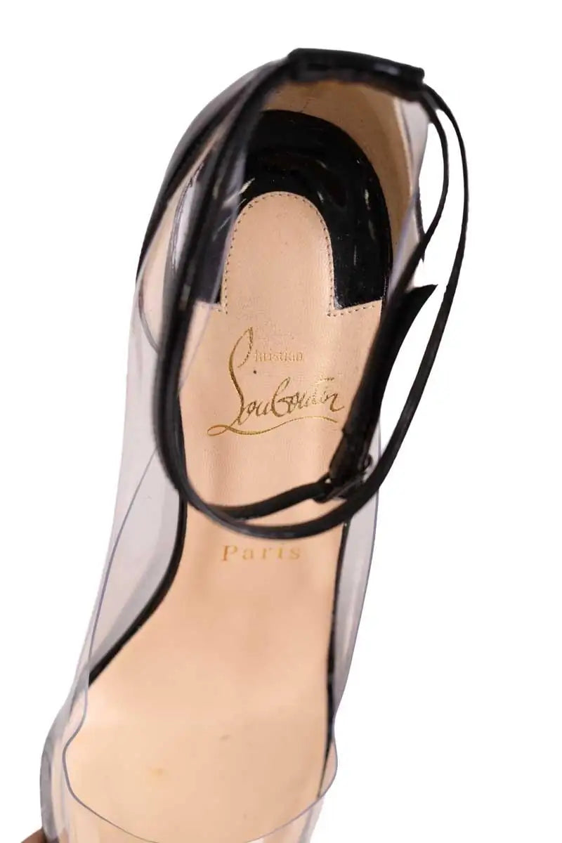 Talons Christian Louboutin Noir en Cuir
