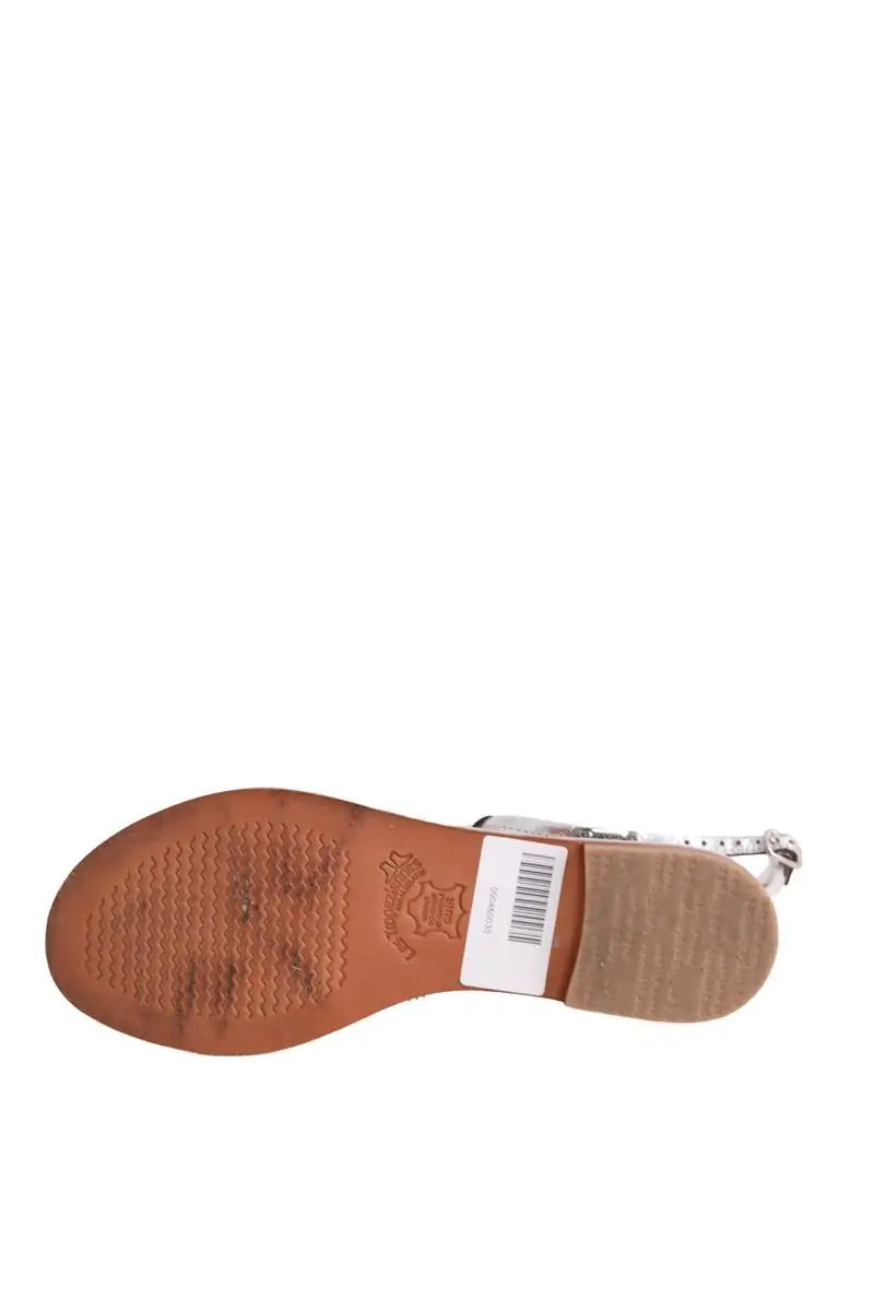 Sandales Other Brand Argent en Cuir