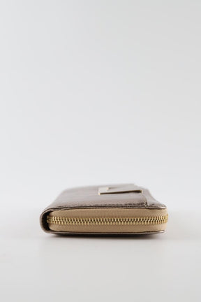 Porte-cartes Jimmy Choo  Doré