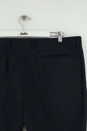 Pantalon droit Dior Bleu en Laine