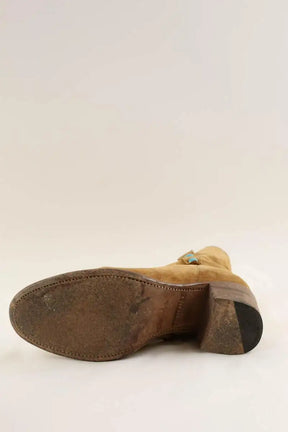 Boots Free Lance Camel en Daim