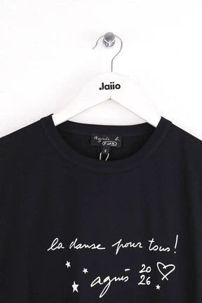 T-shirt Agnès B. Noir en Coton