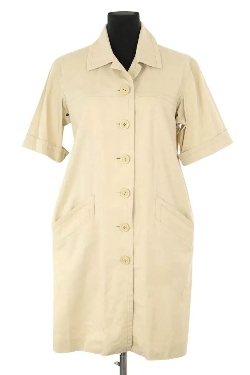 Robe Saint Laurent  Beige