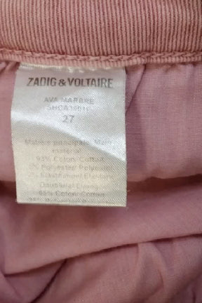 Jean slim Zadig & Voltaire  Rose