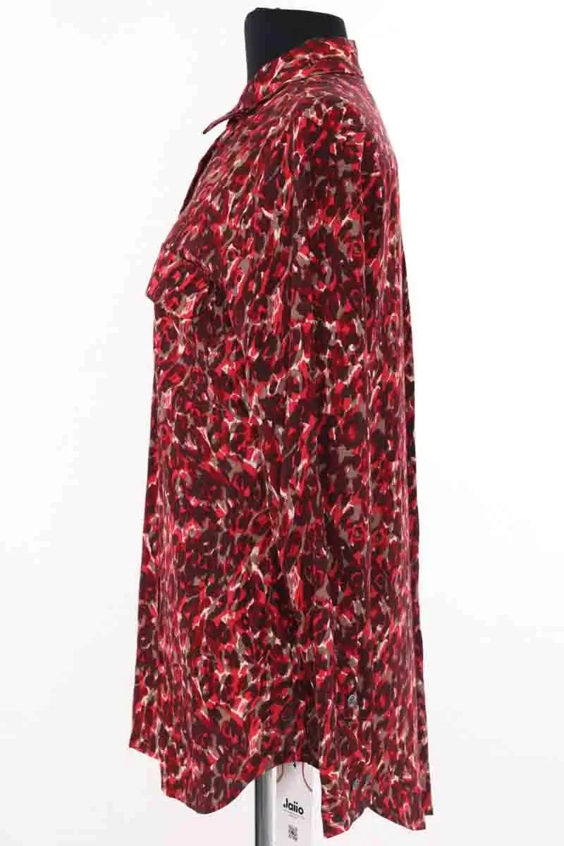 Chemise Equipment Rouge en Synthétique