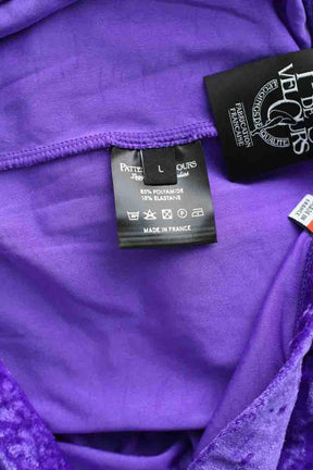 Leggings PATTES DE VELOURS  Violet