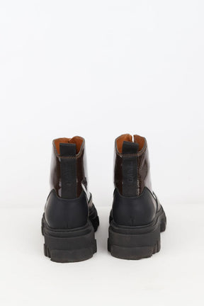 Boots Ganni  Marron