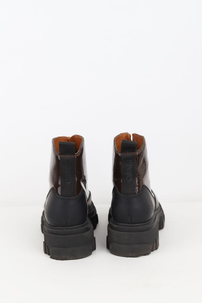 Boots Ganni  Marron