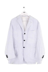 Veste Kiton Blanc en Coton, taille 4XL - Seconde Main