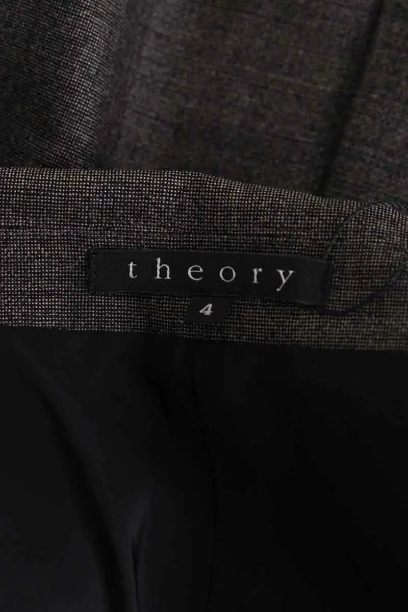 Veste Theory Anthracite en Laine