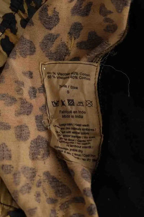 Pantalon Leon & Harper Doré en Viscose