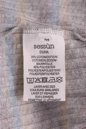Robe Sessun Gris en Coton