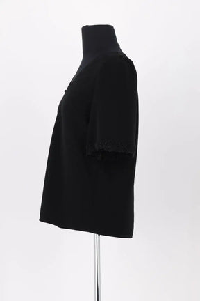 Blouse Sézane Noir en Coton